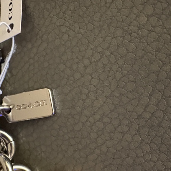 Coach Pastel Silver Keychain with Multi Colored Charms both gold and & silver - Picture 2 of 8